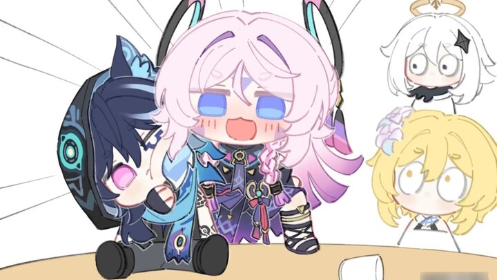 [Genshin Impact] Saya malu dan dikirim ke rumah nenek saya.