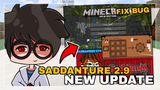 ( MCPE ) Showcase Update Terbaru SADDANTURE v2.9 ( FIX BUG ) - Minecraft bedrock indonesia