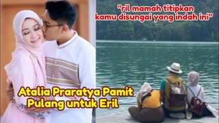 'Eril Mamah Pulang dulu ya,...Mamah Titipkan Kamu Disungai Aare Yang Indah ini' 😭