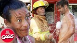 Best Firefighter Pranks | Just For Laughs Gags