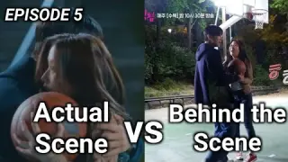 True Beauty Ep 5 Behind the Scene vs Actual Scene