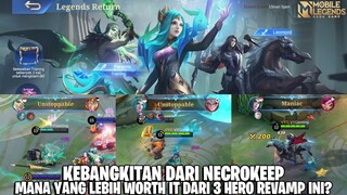 3 HERO REVAMP YANG AKAN HADIR DI SEASON BARU - SIAPA YANG BAKAL JADI META? BANGKITNYA NECROKEEP MLBB