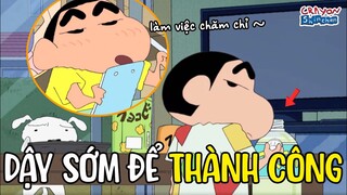 Làm thêm ở bãi biển & Dậy sớm để thành công | Shin Cậu Bé Bút Chì | Xóm Anime