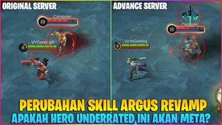 AKHIRNYA ARGUS REVAMP SIAP HADIR DI ORIGINAL SERVER! APAKAH AKAN LANGSUNG JADI META?