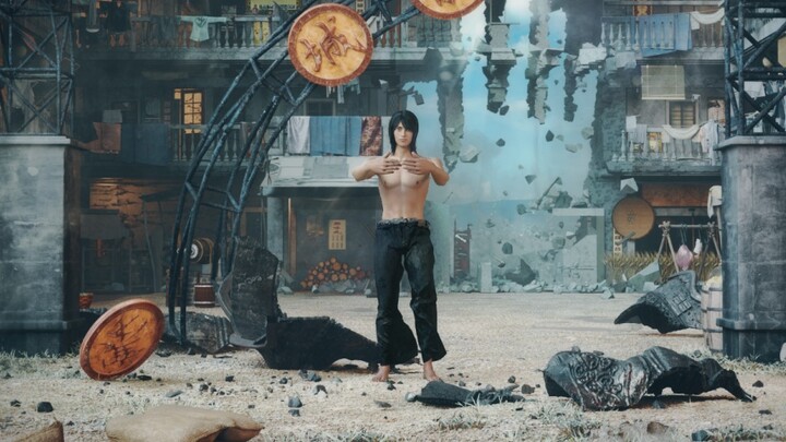 [การแข่งขัน World Rendering] ร่วมรำลึกถึงฝ่ามือทาทากาตะแห่ง "กังฟู"! ×การทำสมาธิแบบไดนามิก