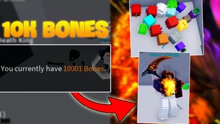 Thử quay 10k Bones ra mấy Devil Fruits và Hallow Essence? || Blox Fruit