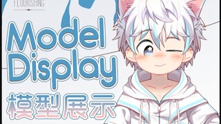 [Live2D模型展示] 超高灵活性！呆萌雪狐少年！