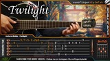 (This Song Very Nice to Learn Fingerstyle) Kotaro Oshio - Twilight Fingerstyle Cover + TABS Tutorial