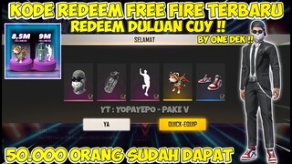 KODE REDEEM FREE FIRE HARI INI 5 JUNI TERBARU 2021 - GARENA FREE FIRE