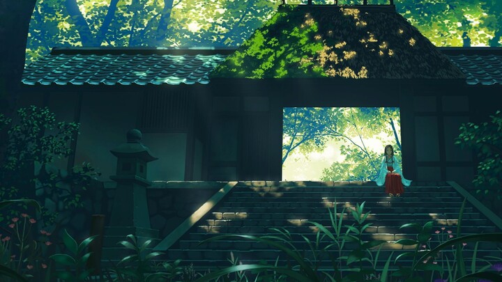 Cảnh mùa hè trong phim của Hayao Miyazaki