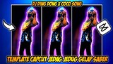 TEMPLATE CAPCUT JEDAG JEDUG SABER ( DJ DING DONG X COCO SONG )