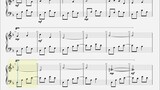 P.9 "May Rain (Naruto Interlude)" piano score
