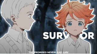 the promised neverland AMV // survivor