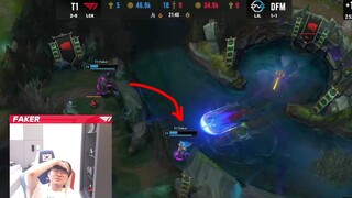 Pha tự hủy cực mạnh của "chủ tịch" Faker | T1 vs DFM MSI 2022