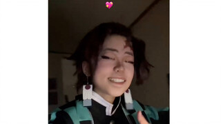 [Cosplay Kimetsu no Yaiba] Tanjiro: Apakah kamu baik-baik saja?