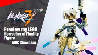 Preview my LEGO Herrscher of Finality Figure MOC from Honkai Impact 3rd | Somchai Ud