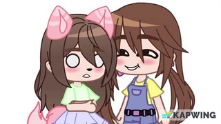 this is cringe lmao....But wait their both lesbian Ft. My friend's Oc's