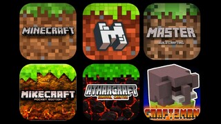 Minecraft VS Mikecraft VS Mega Lokicraft VS Atharcraft VS Mastercraft Town City VS Main Craftsman