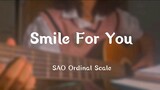 Smile for you - SAO ordinal Scale 歌ってみた Cover Akariinりん