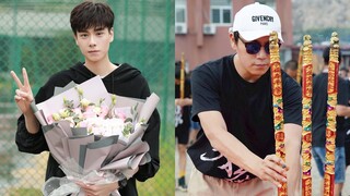 Hu Yitian & Li Yitong Wrap Filming Appledogs Time - Qin Hao & Yin Fang Kuang Lie