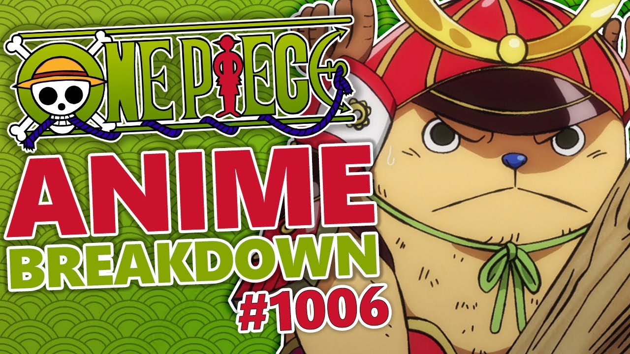 ANIMATION INSANITY!! One Piece Episode 1017 BREAKDOWN 