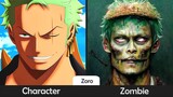 One Piece Characters As Zombies