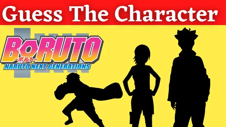 BORUTO QUIZ - Guess The 20 Boruto Characters From Their Silhouettes? (Ultimate Anime Quiz)