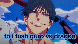 toji fushiguro vs dragon