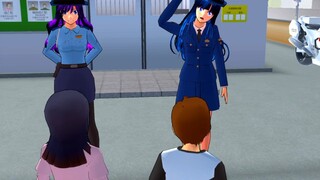 Sakura Campus Simulator - Melarikan Diri dari Boneka Kepala Besar