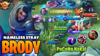 MERCILESS KILLER!! BRODY CARRY THE GAME - Top Global Brody Gameplay - Mobile Legends [MLBB]