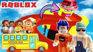 SOPIR BUS SEKOLAH AJAK MURID BOLOS DI SELUNCURAN - ROBLOX GET EATEN INDONESIA