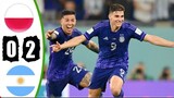Poland Vs Argentina 0-2 Highlights & All Goals - 2022