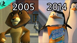 Madagascar Game Evolution [2005-2014]