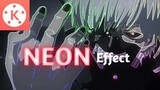 Neon effect, Kinemaster tutorial amv #amv #kinemaster #tutorial