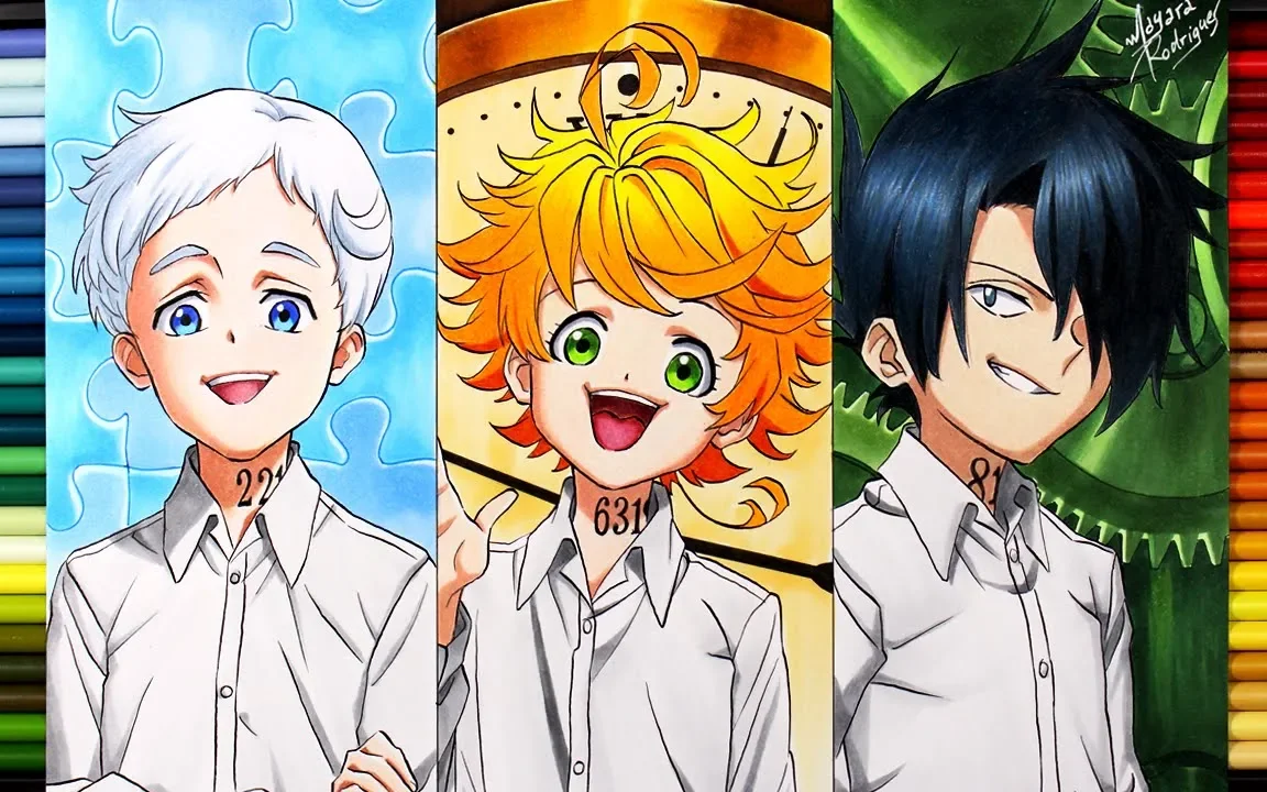 How To Draw Norman  The Promised Neverland - Easy Step By Step 