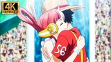 Luffy and Uta Meets Again - One Piece Film Red