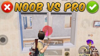 Noob vs Pro Throwing Grenade (PUBG Mobile & BGMI) #Shorts