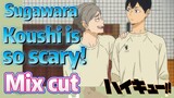 [Haikyuu!!]  Mix cut | Sugawara Koushi is so scary!