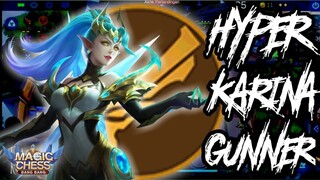 6 MECH ERA TAPI BUKAN HYPER HAYA,INI HYPER KARINA GUNNER COY!MOBILE LEGEND BANG BANG GAMEPLAY REPLAY