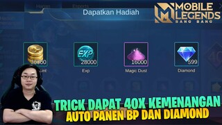 CARA MUDAH DAPAT 40x WIN STREAK - LANGSUNG PANEN DIAMOND, BP & MAGIC DUST | EVENT HADIAH KEMENANGAN