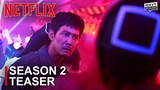 SQUID GAME Season 2 First Look Teaser | Netflix Trailer, Plot & Everything We Know 오징어게임