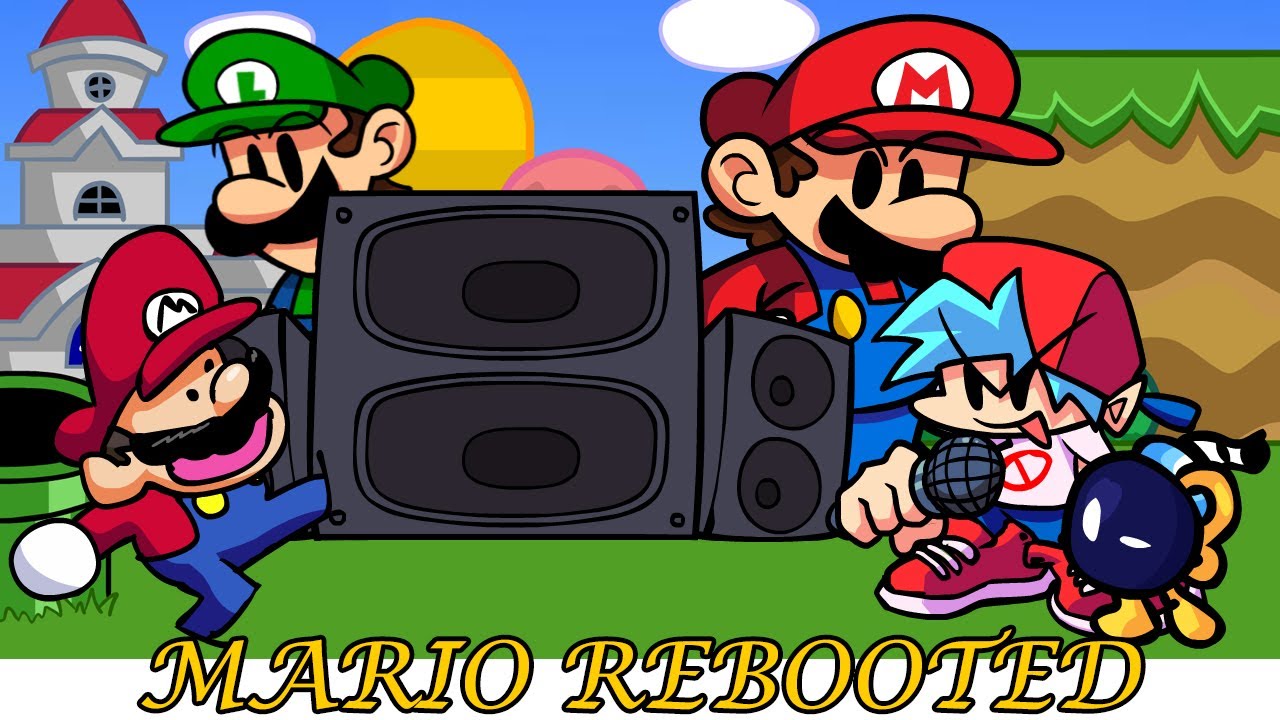 FNF vs Mario Ultra Rebooted - Play FNF vs Mario Ultra Rebooted