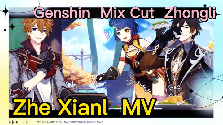[Genshin  Mix Cut  Zhongli]  [Zhe Xianl] MV