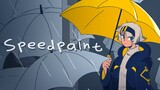 Rain City Illustration Making Speedpaint
