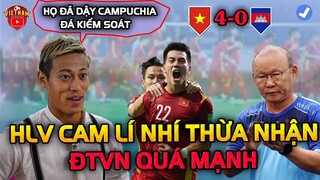 Thua 4-0, HLV Campuchia Thừa Nhận Sự Thật Về ĐTVN:"Họ Đã Dậy Chúng Tôi Đá Kiểm Soát Bóng"