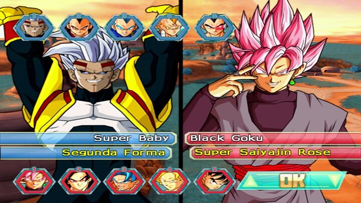 Dragon Ball FighterZ Goku ssj Blue vs Vegeta Super Baby 2 - Bilibili