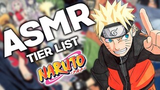 ASMR FRANÇAIS | Tier list NARUTO! 🍃