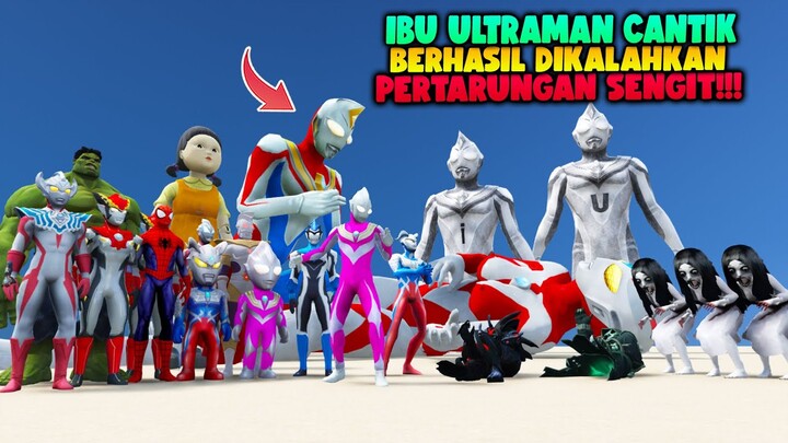 IBU ULTRAMAN CANTIK DIBEBASKAN DARI KUTUKAN SETAN OLEH ULTRAMAN DYNA DAN ULTRAMAN KUASA 7 - GTA 5