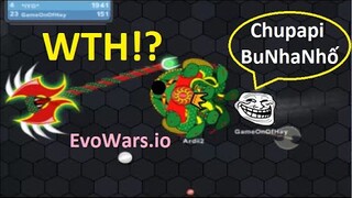 EvoWars.io | CÁCH "THÁNH TROLL" CHÀO HỎI ĐỐI THỦ | EvoWars.io Funny Videos