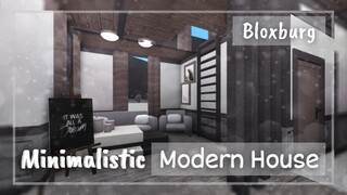 Roblox Bloxburg: "Minimalistic modern home" Speed build +Tour - January 9, 2021, | Minami Oroi